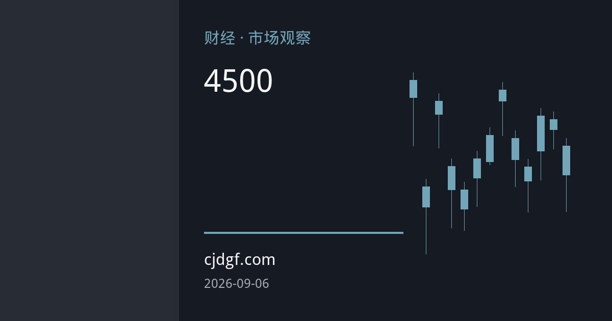 黄金重返4500美元：美联储鸽派信号与宏观数据如何重塑贵金属定价逻辑